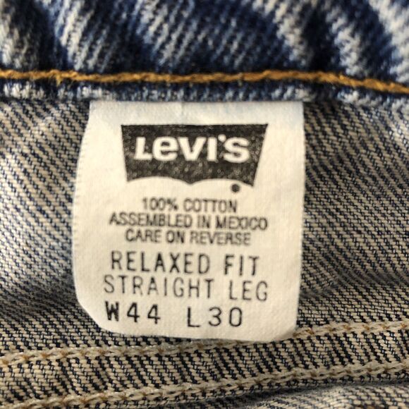 Levi's 559 Vintage Relaxed Fit Jeans Men's 44 x 30 (Measured 42 x 28) White Tab - Picture 5 of 11